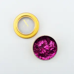 XS 12A Donker Roze Gezicht Glitters