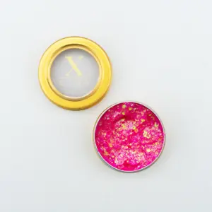 XS 15 Fel Donker Roze Gezicht Glitters