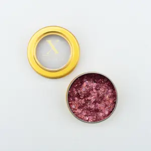 XS 16 Oud Roze Gezicht Glitters