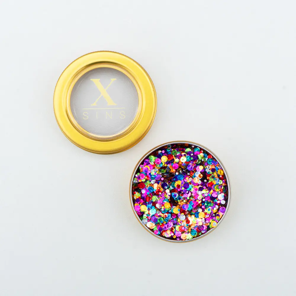 Dottie Rainbow Gezicht Glitters