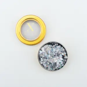 Love Silver Gezicht Glitters