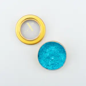 XS Baby Blauw Gezicht Glitters