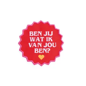 Embleem Ben jij wat ik van jou ben