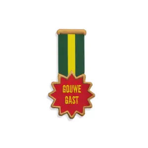 Embleem Gouwe Gast (groen/rood/geel)