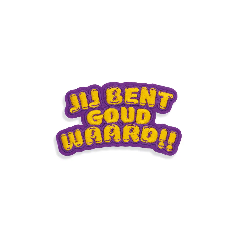 Embleem Jij bent goud waard