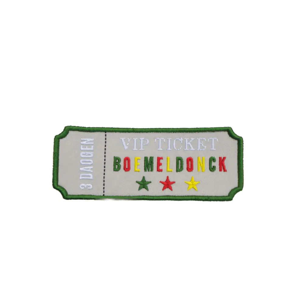 Embleem VIP ticket Boemeldonck
