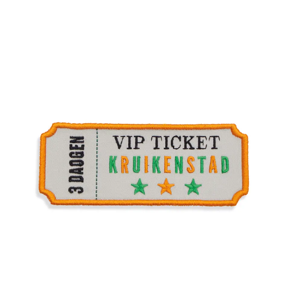 Embleem VIP ticket kruikenstad