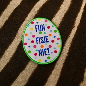 Embleem Fijn fisje nie (stippen)